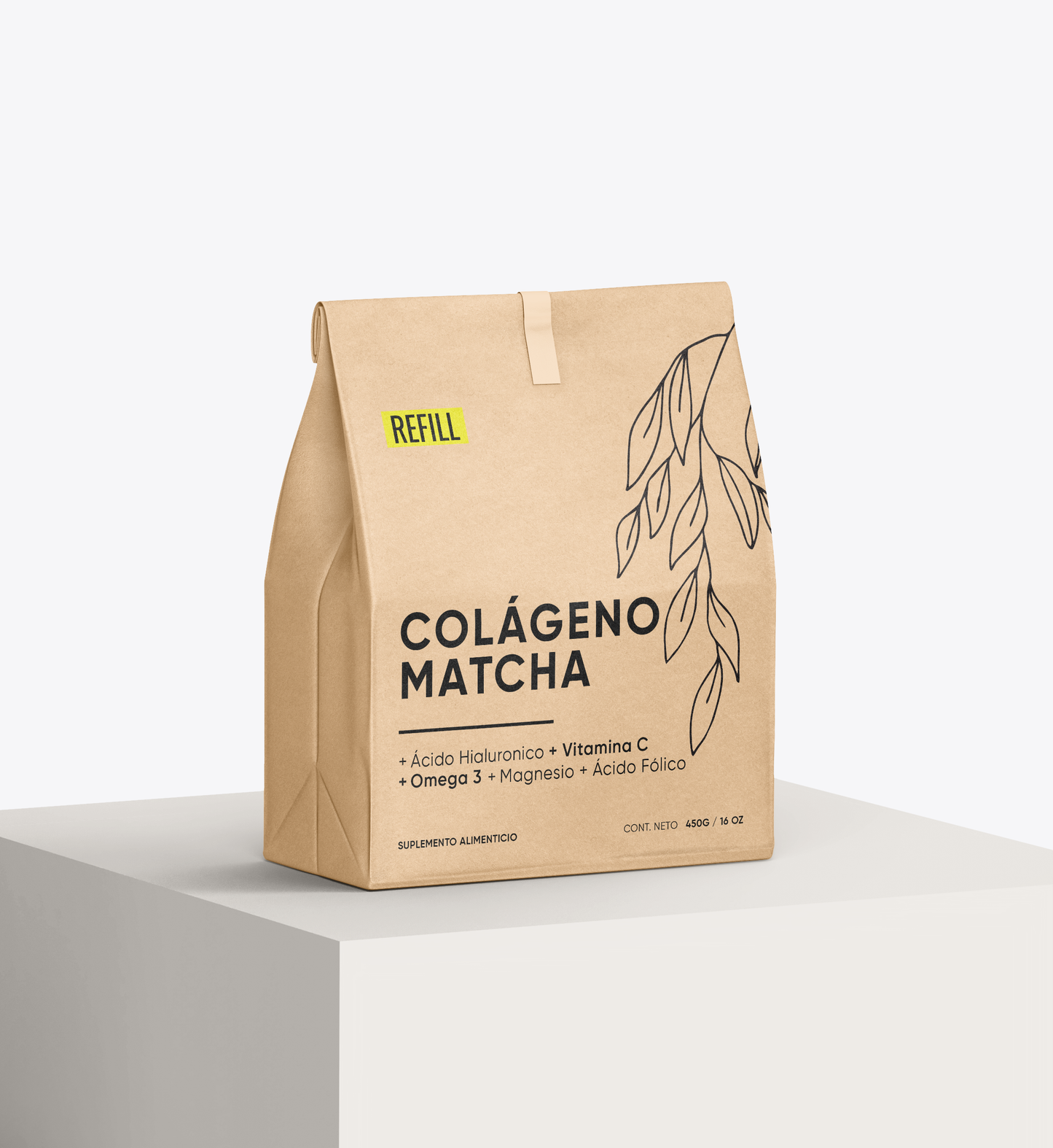 PAQUETE DETOX Y BELLEZA | Colágeno matcha +  Frasco de 60 cápsulas de Cúrcuma plus