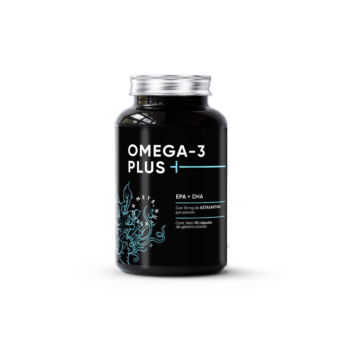 Omega 3 + Astaxantina - 90 Capsulas - epa y dha omega 3