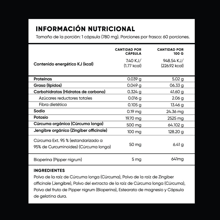 Cúrcuma plus +   PRECIO ESPECIAL POR TIEMPO LIMITADO - Met5 Nutrition